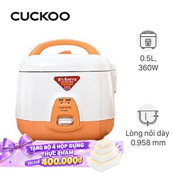 Nồi cơm nắp gài Cuckoo 0.5 lít CR-0331