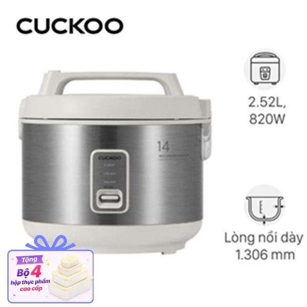 Nồi cơm nắp gài Cuckoo 0.5 lít CR-0331