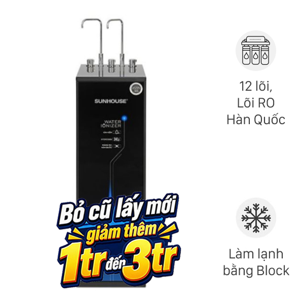 Máy lọc nước RO Sunhouse UltraX SHA76656LA