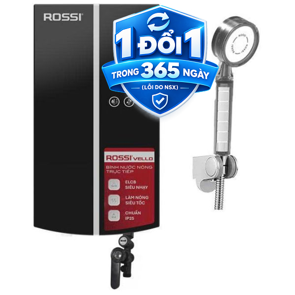 Máy nước nóng trực tiếp Rossi Vello 4500W RVO-450REP