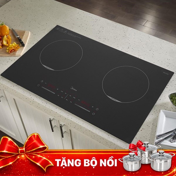 Bếp từ đôi âm Midea MC-IH3520 3500W