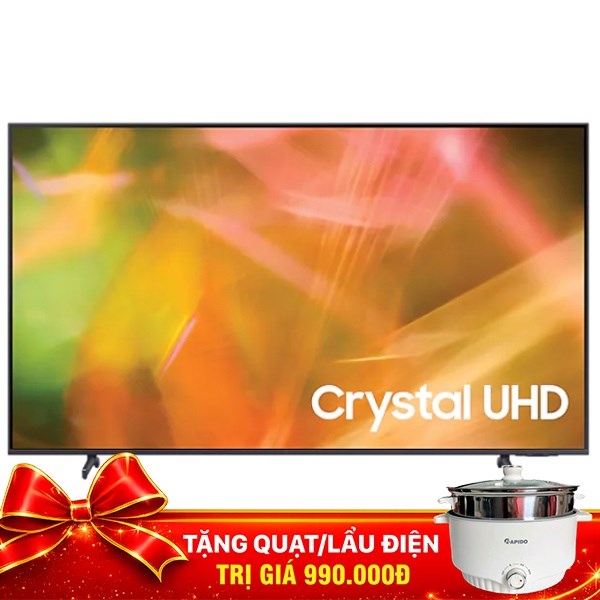 Smart Tivi Crystal UHD Samsung 4K 55 inch UA55AU8100
