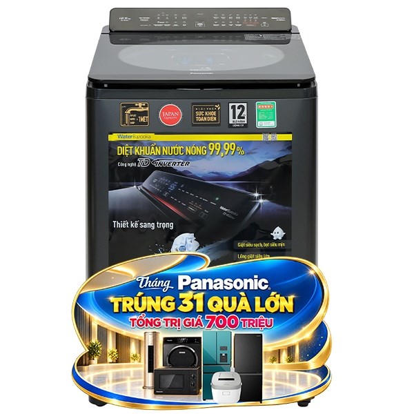 Máy giặt Panasonic Inverter 12.5 Kg NA-FD125V1BV