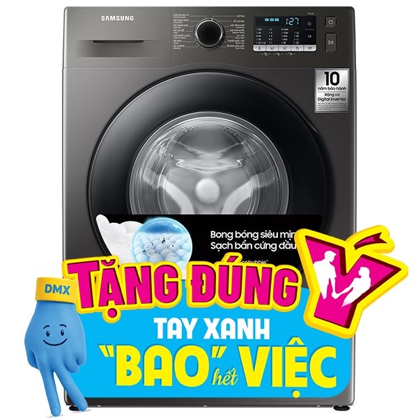Máy giặt Samsung Inverter 9.5 kg WW95TA046AX/SV