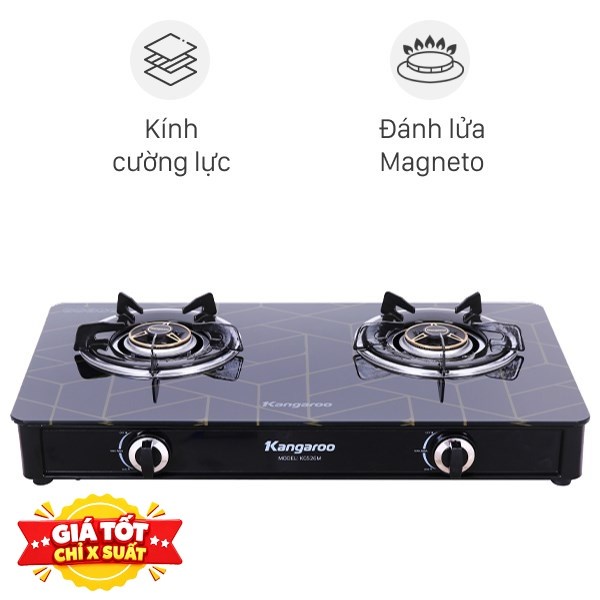 Bếp ga đôi Kangaroo KG526M