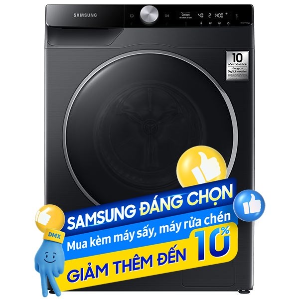 Máy giặt Samsung AI Inverter 10 kg WW10TP44DSB/SV