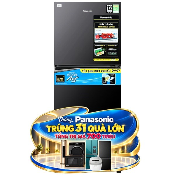 Tủ lạnh Panasonic Inverter 268 lít NR-TV301VGMV