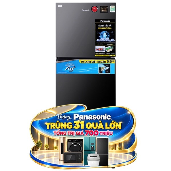 Tủ lạnh Panasonic Inverter 366 lít NR-TL381VGMV