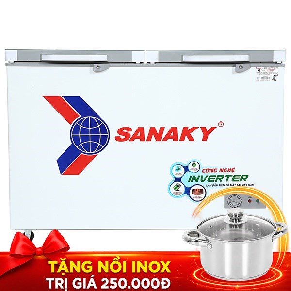 Tủ đông Sanaky Inverter 270 lít TD.VH3699A4K
