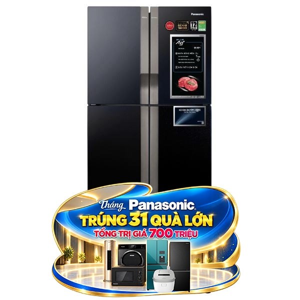 Panasonic Inverter 550 lít NR-DZ601VGKV