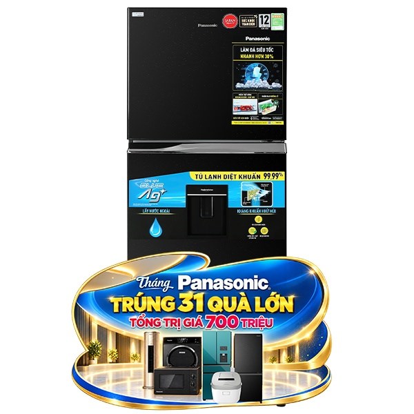 Panasonic Inverter 405 lít NR-TX461GPKV