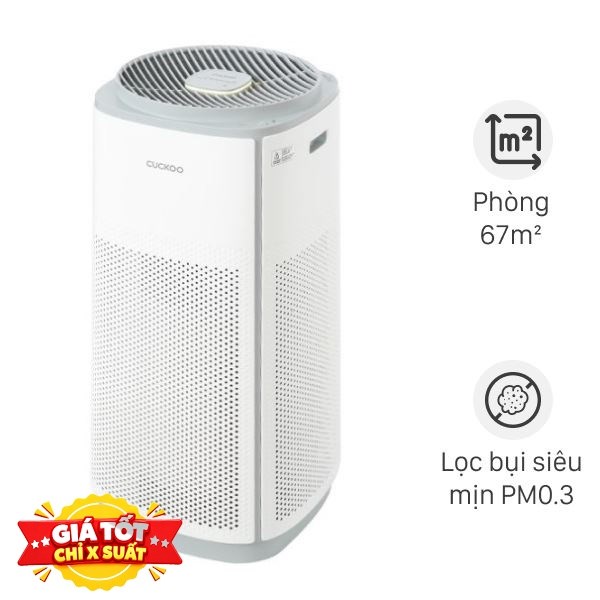Máy lọc không khí Cuckoo CAC-K1910FW 60W