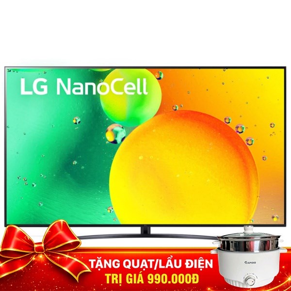 Smart Tivi NanoCell LG AI 4K 65 inch 65NANO76SQA