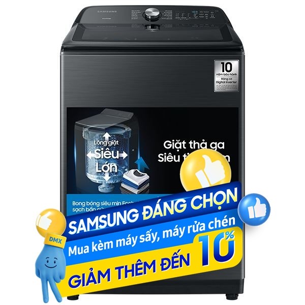 Samsung Inverter 23 Kg WA23A8377GV/SV