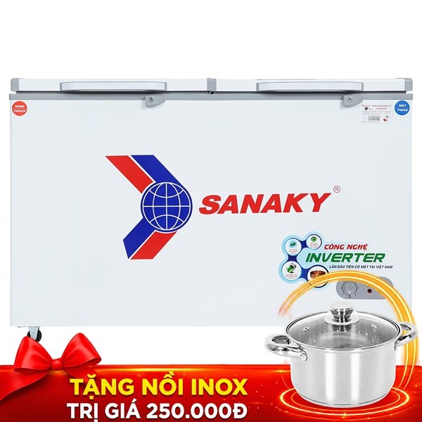 Tủ đông Sanaky Inverter 365 lít VH-5699W3