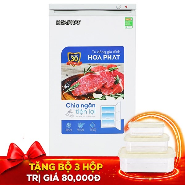 Tủ đông mini Hoà Phát  147 lít HPF UAH6147