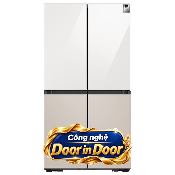 Samsung Inverter 648 lít Bespoke Door-in-Door RF59CB66F8S/SV