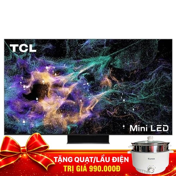 Google Tivi QD-Mini LED TCL AI 4K 75 inch 75C845