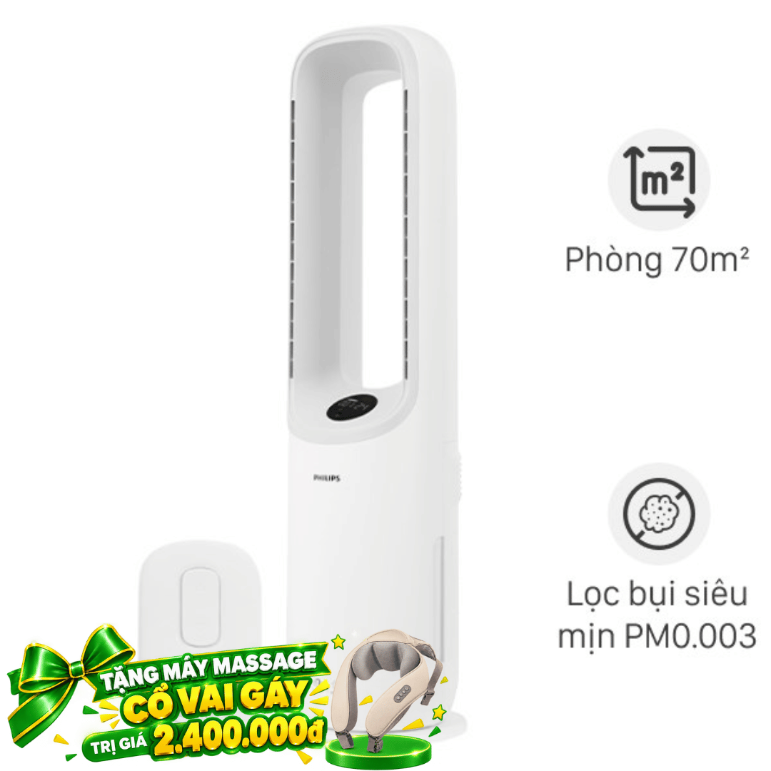 Máy lọc không khí kết hợp quạt Philips AMF765/30 40W