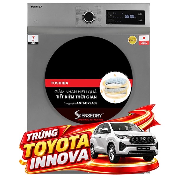 Máy sấy thông hơi Toshiba 7 Kg TD-H80SEV(SK)