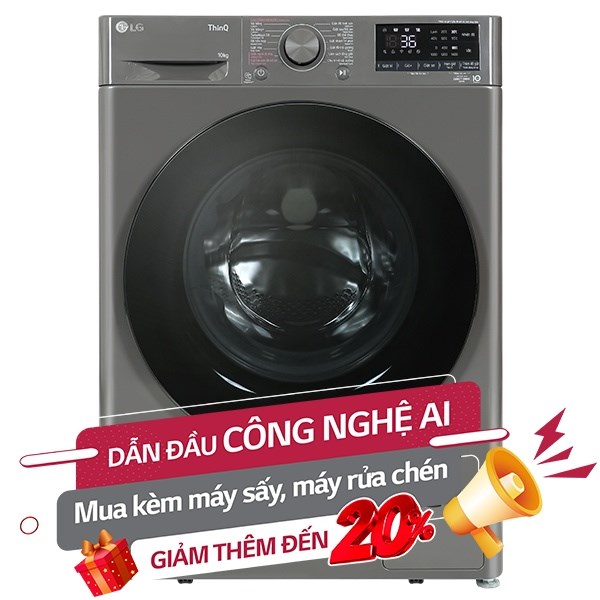LG Inverter 10 Kg FV1410S4M1