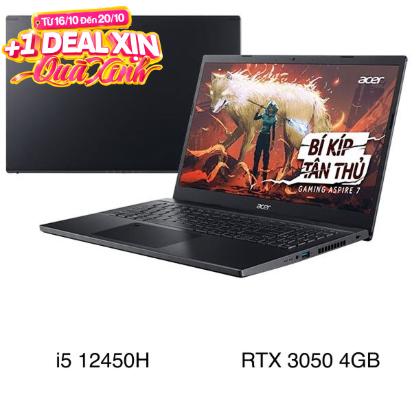 Acer Gaming Aspire 7 A715 76G 5806 i5 12450H (NH.QMFSV.002)