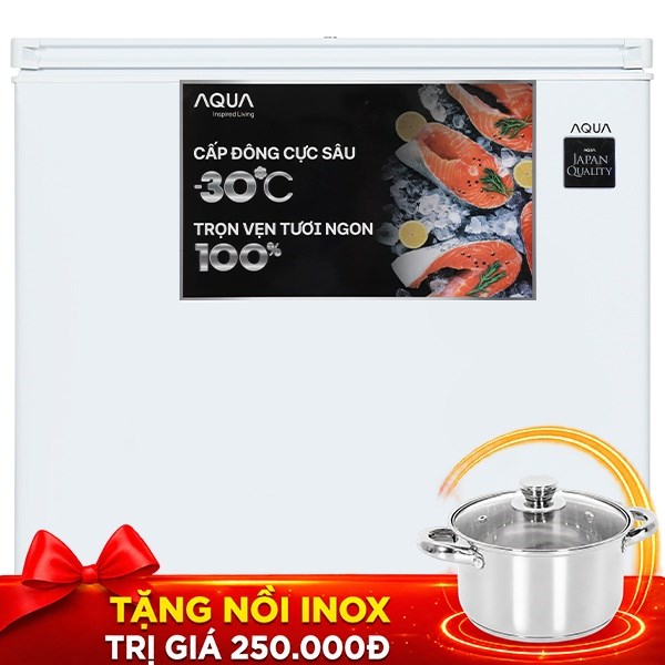 Tủ đông AQUA Inverter 301 lít AQF-C4001E