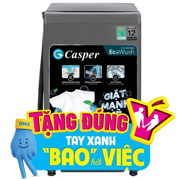 Máy giặt Casper 8.5 kg WT-85NG1