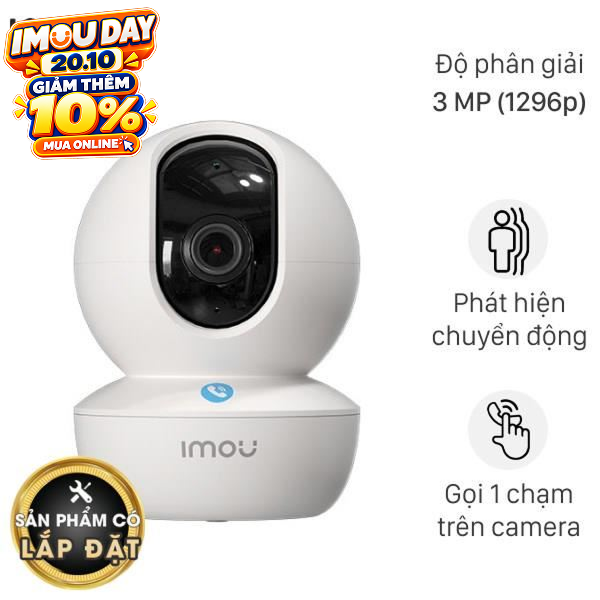 Camera IP 360 Độ 3MP IMOU RANGER RC GK2CP-3C0WR