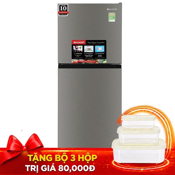 Sharp Inverter 197 lít SJ-X215V-SL