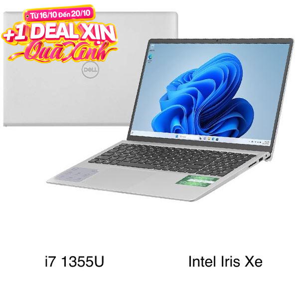 Laptop Dell Inspiron 15 3530 - P16WD (i7 1355U, 16GB, 1TB, Full HD 120Hz, OfficeHS, Win11)