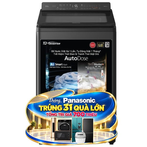 Panasonic Inverter 18 Kg NA-FD180W3BV