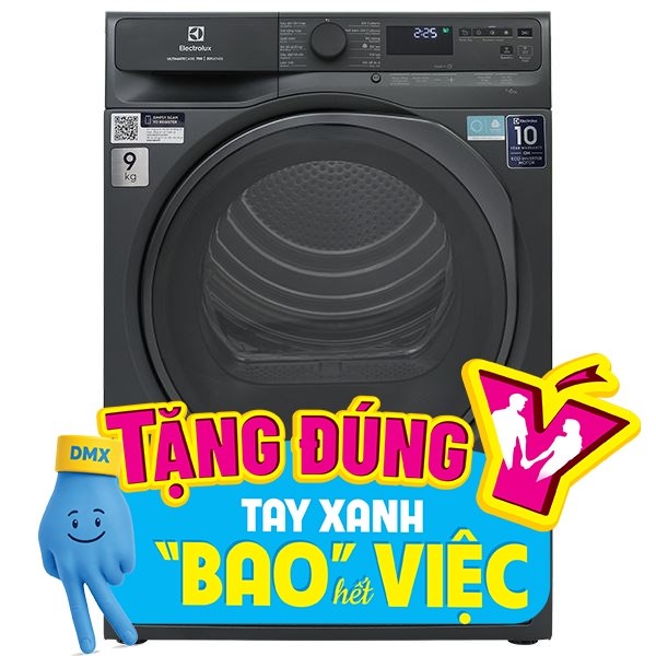 Máy sấy bơm nhiệt Electrolux UltimateCare 9 kg EDH903R7SC