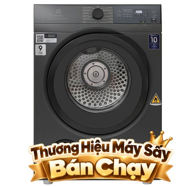 Máy sấy thông hơi Electrolux 9 Kg EDV904N3SC