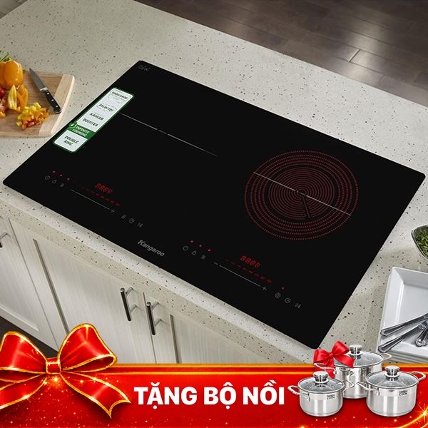 Bếp từ hồng ngoại âm Kangaroo KGIF44D1C 4400W