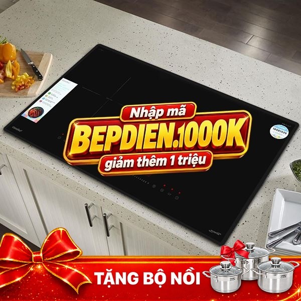 Bếp từ đôi âm Comfee CIH-44DIL 4400W
