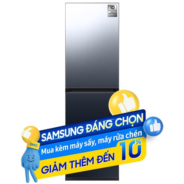 Tủ chăm sóc quần áo thông minh Samsung Bespoke AirDresser 5 móc DF24CB9900CRSV