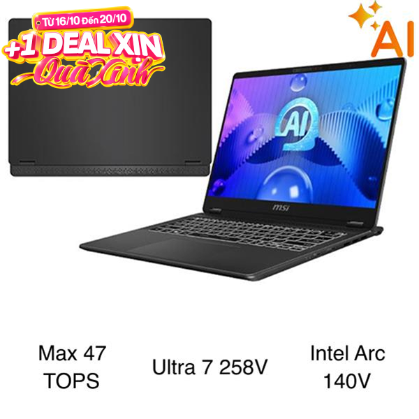 MSI Prestige 14 AI+ Evo C2VMG Ultra 7 258V (020VN)
