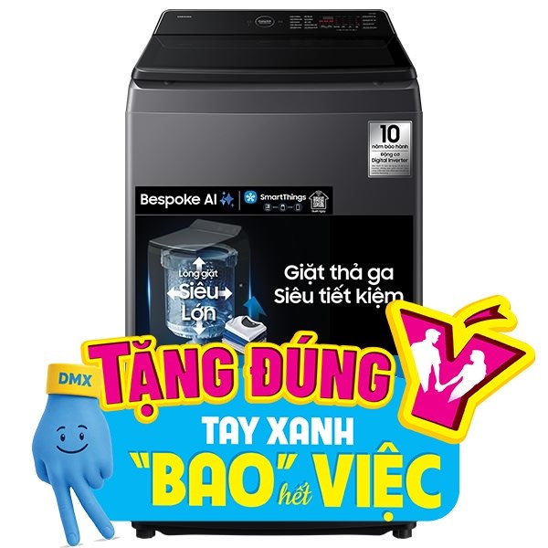 Samsung Inverter 15 Kg WA80F15S5CSV