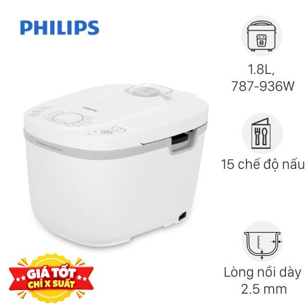 Nồi cơm điện tử Philips 1.8 lít HD4717/30