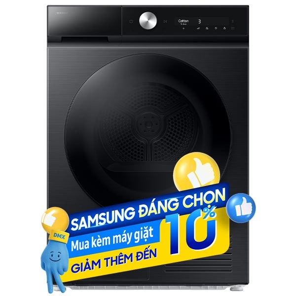Máy sấy bơm nhiệt Samsung 10 Kg DV10BB9440GBSV