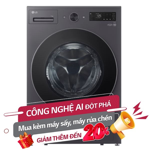 Máy giặt LG AI DD Inverter 17 kg F2517SNTG