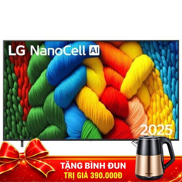 Smart Tivi NanoCell LG AI 4K 50 inch 50NANO80ASA