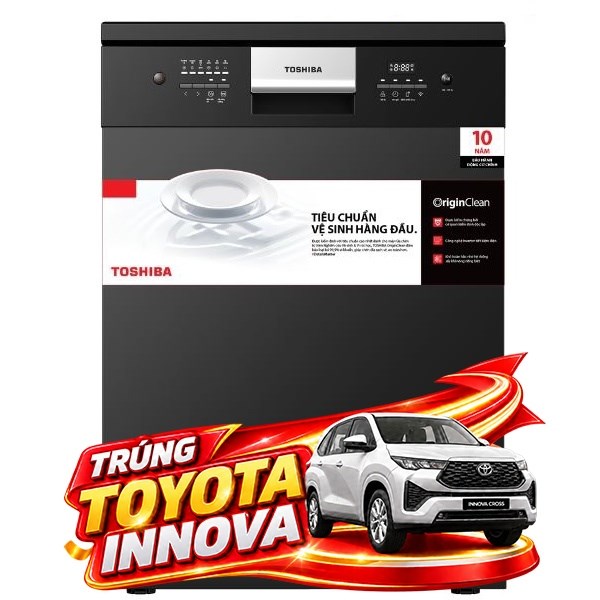 Máy rửa chén độc lập Toshiba DW-15F9(B)-VN