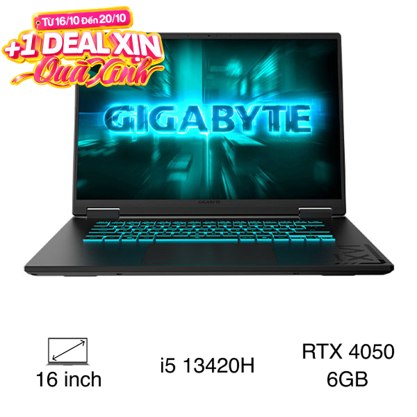 GIGABYTE Gaming A16 GA6H i5 13420H (GAMING-A16-CMHH2VN893SH)