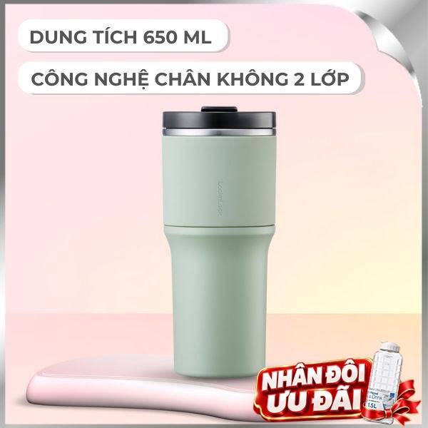 Bình giữ nhiệt Inox 304 650 ml Lock&Lock LHC4277SMIT