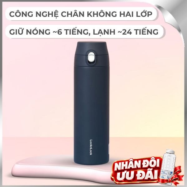 Bình giữ nhiệt Inox 304 500 ml Lock&Lock LHC3257NVY