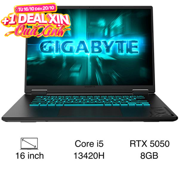 GIGABYTE Gaming A16 GA6H i5 13420H (GAMING-A16-CTHH3VN893SH)