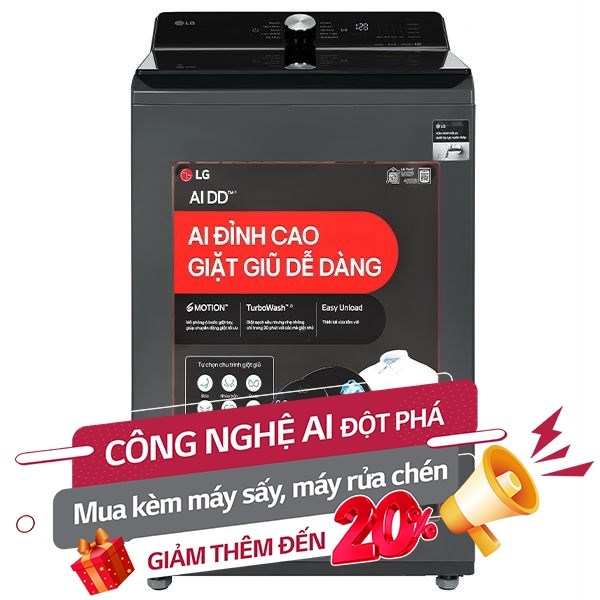 LG Inverter 14 Kg T2314DX5G