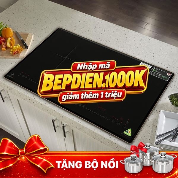 Bếp từ đôi âm Pramie PRTH-2216 5200W